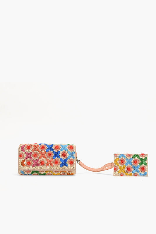 Knots & Petals Wallet With Card Holder