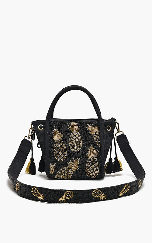 Luxe Pineapple Handheld Bag