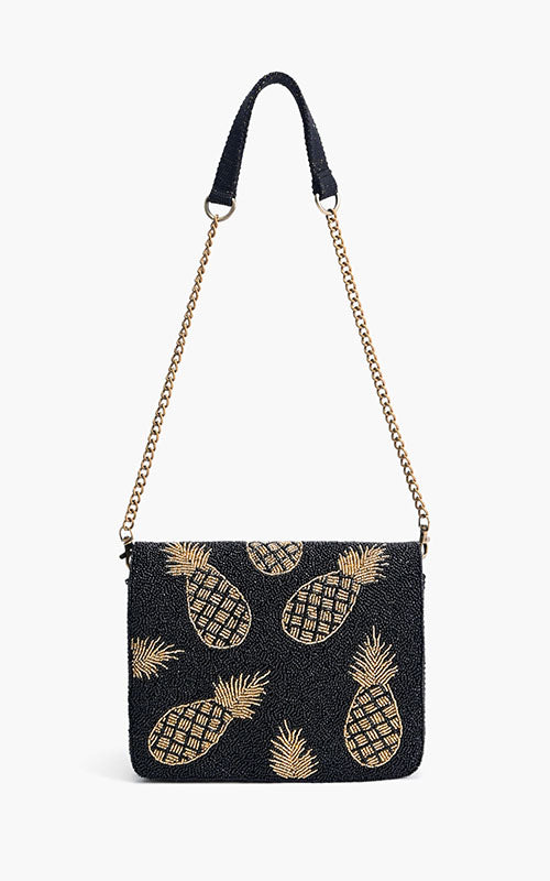 Luxe Pineapple Shoulder Bag
