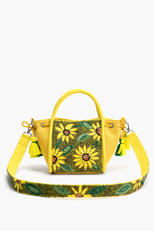 Joyful Blooms Sunflower Handheld Bag