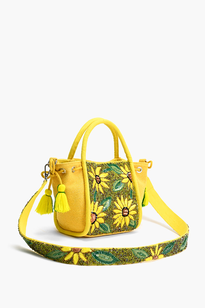 Joyful Blooms Sunflower Handheld Bag