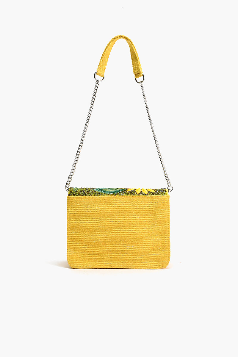 Joyful Blooms Sunflower  Shoulder Bag