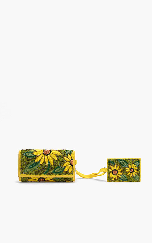 Joyful Blooms Wallet With Card Holder