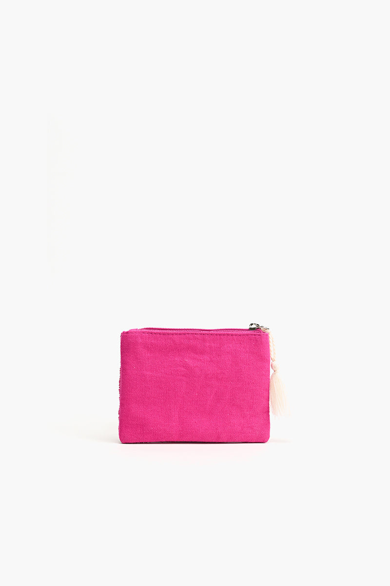 All Pink Set Of 6 Coin Bags