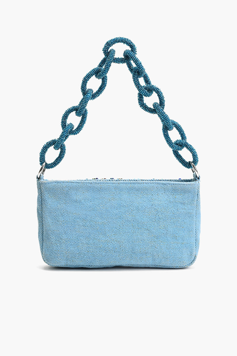 Blue Lagoon Glam Shoulder Bag