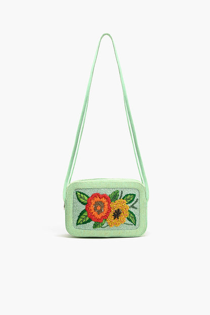 Tranquil Twinflower Crossbody Bag