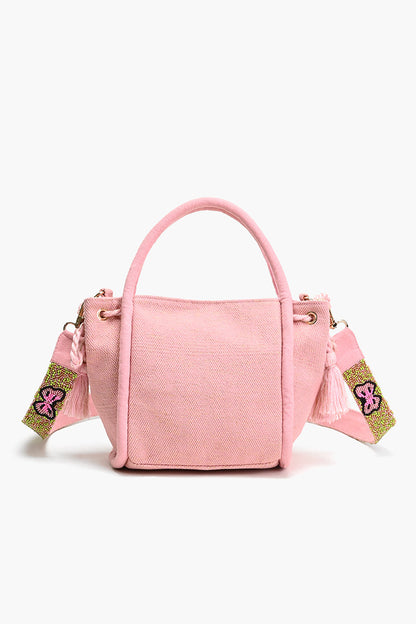 Mystic Pink Butterfly Mini Tote