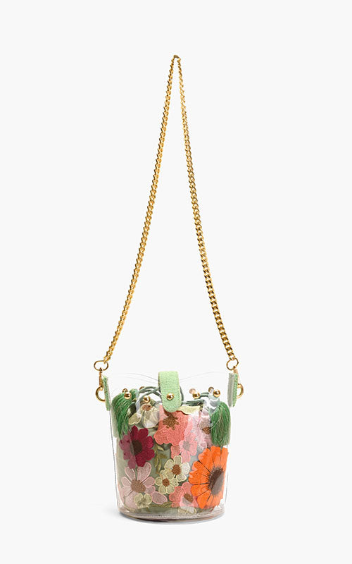 Dreamy Rose Garden Bucket Bag