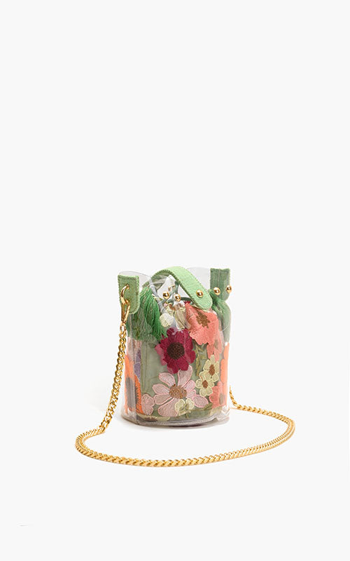 Dreamy Rose Garden Bucket Bag