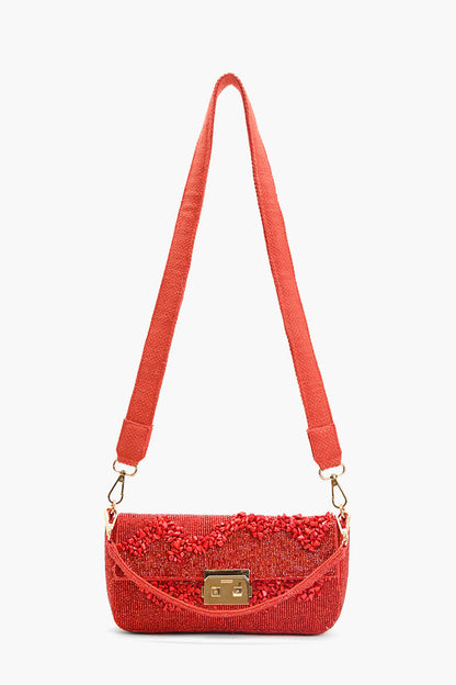 Omnia Beaded Shoulder Bag