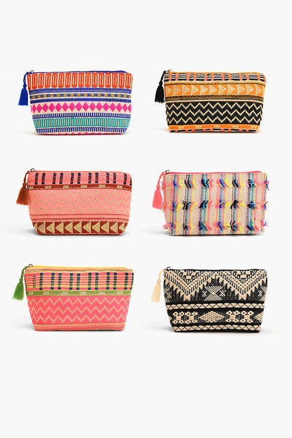 Set of 6 Make-Up Bags Spring