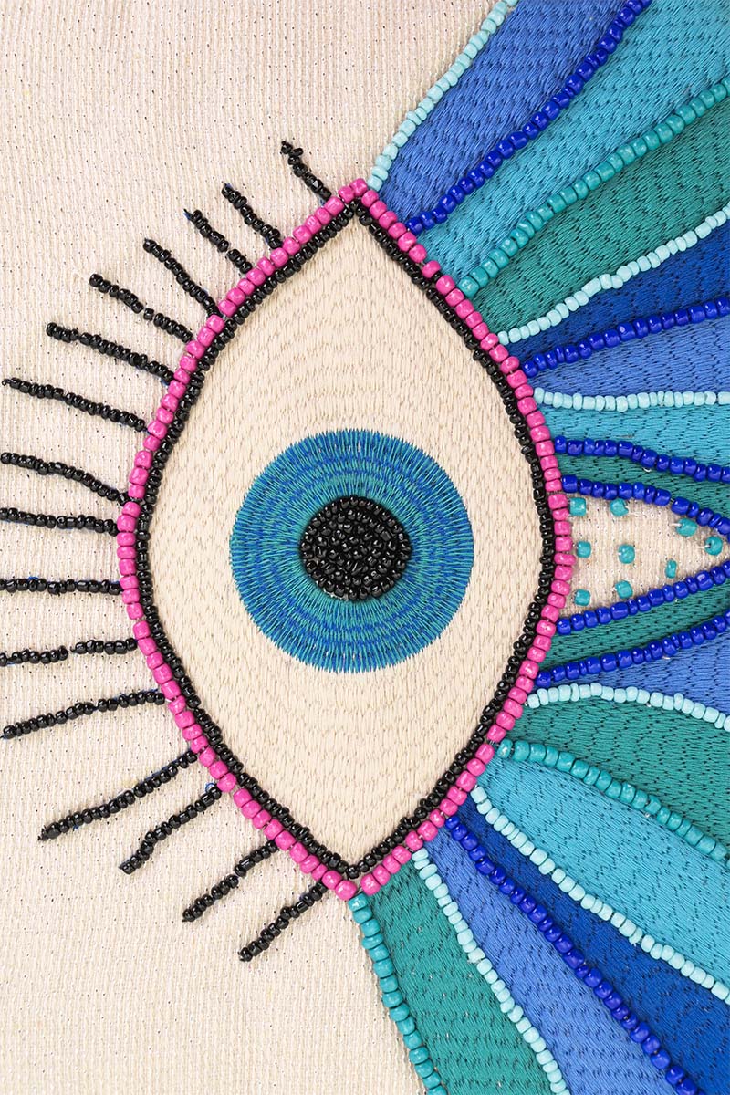 Wanderlust Evil Eye Clutch