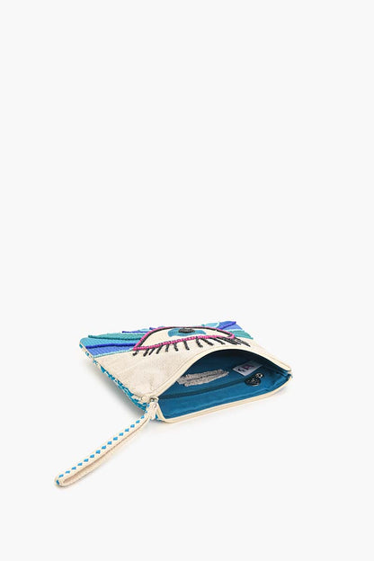 Wanderlust Evil Eye Clutch