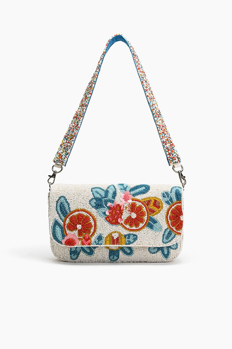 Fruity Floral Shoulder Bag