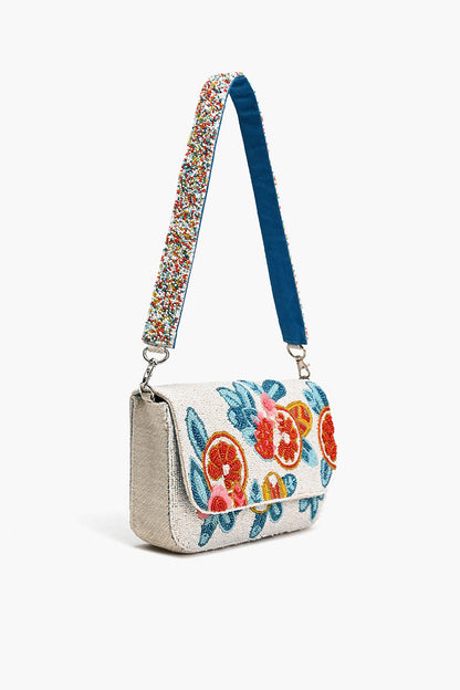 Fruity Floral Shoulder Bag