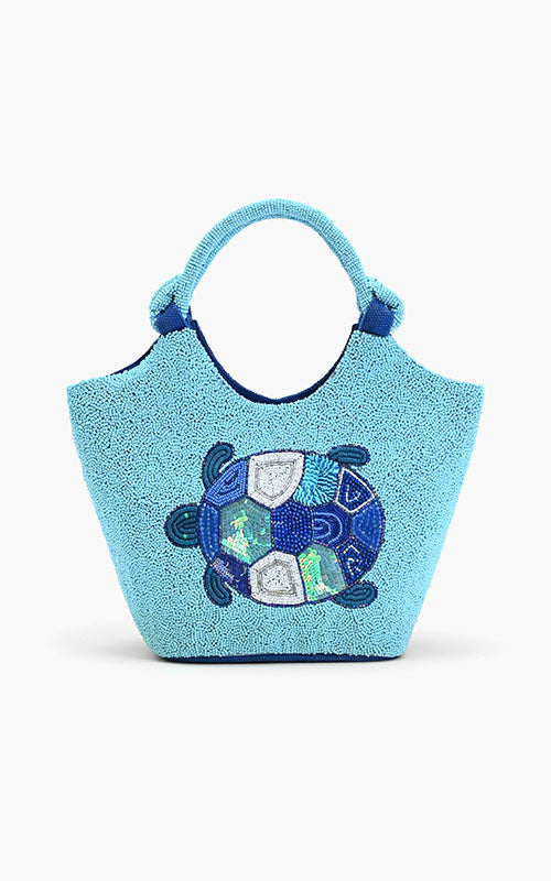 Turti Embellished Handheld Bag