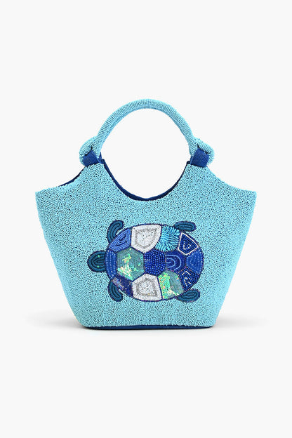 Turti Embellished Handheld Bag