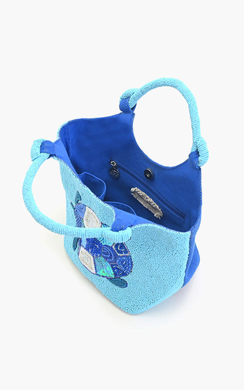 Turti Embellished Handheld Bag