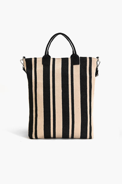 Toucan Striped Multipurpose Tote