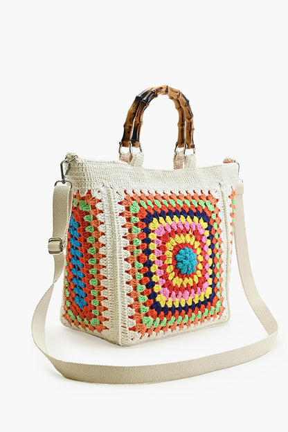 Morning White Handmade Crochet Bags - Sustainable Fashion