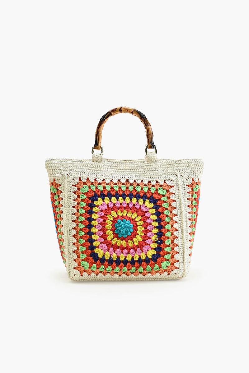 Morning White Handmade Crochet Bags - Sustainable Fashion