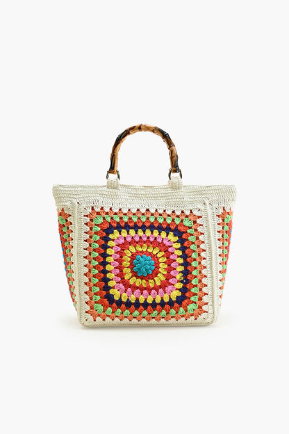 Morning White Handmade Crochet Bags - Sustainable Fashion