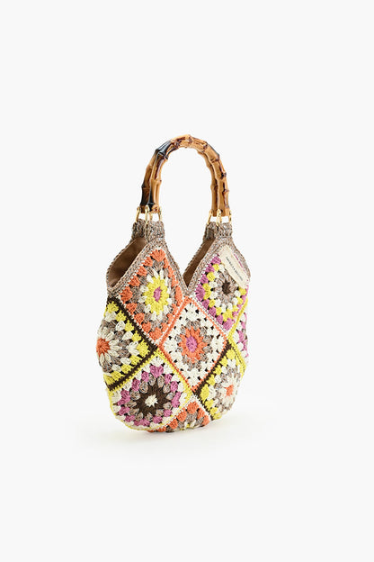 Gold Handmade Crochet Bags - Sustainable Fashion