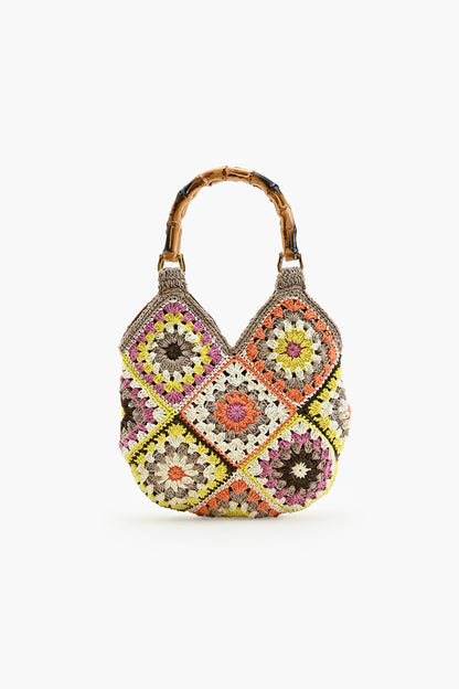 Gold Handmade Crochet Bags - Sustainable Fashion