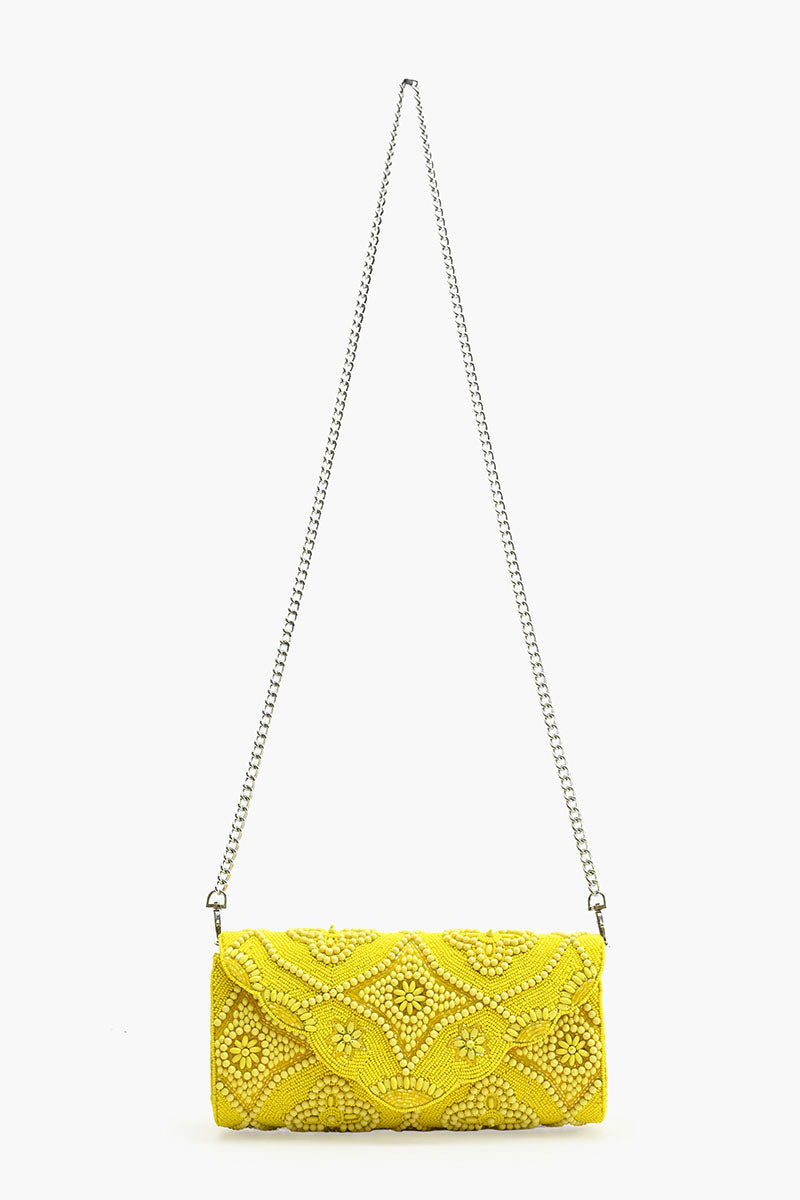 Lemon Sparkle Evening Bag