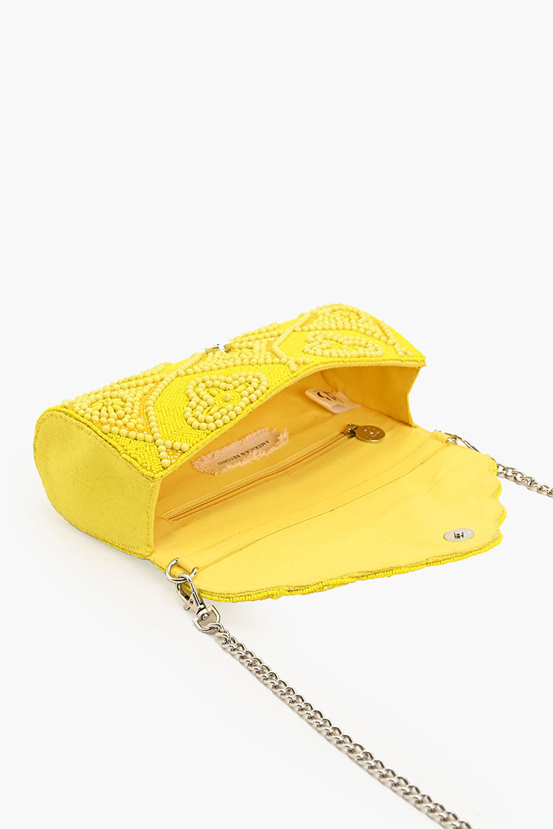 Lemon Sparkle Evening Bag