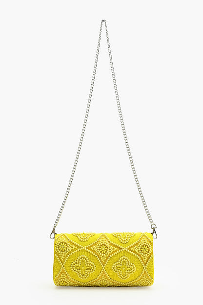 Lemon Sparkle Evening Bag