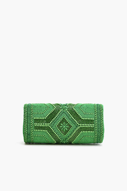 Green Jewel Evening Bag