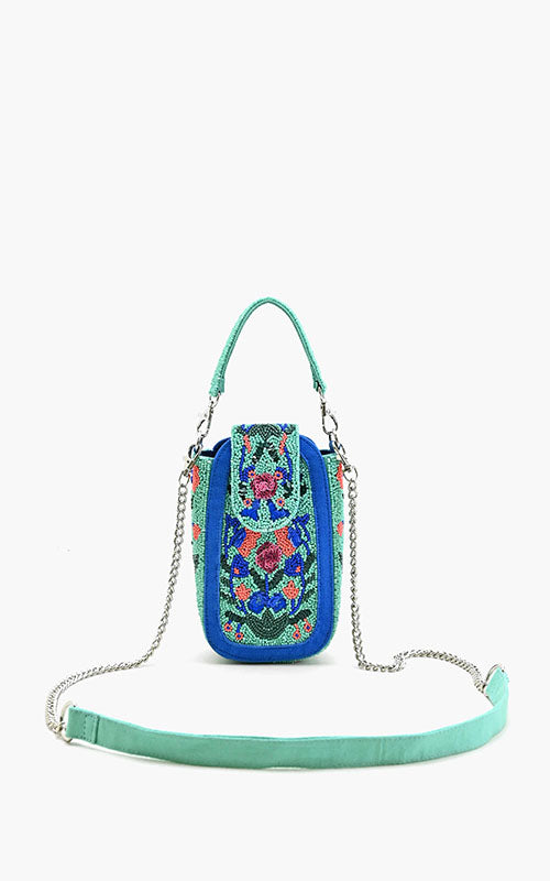 Oriental Lily cell phone crossbody