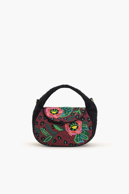 Twilight Vine Beaded Satchel