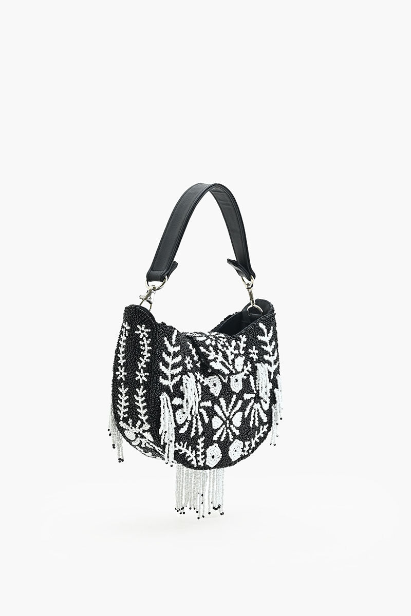 Nightfall Beaded Handheld Bag