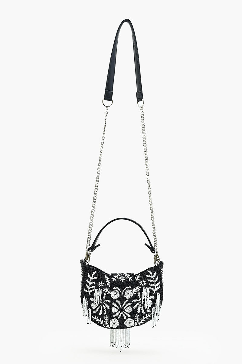 Nightfall Beaded Handheld Bag