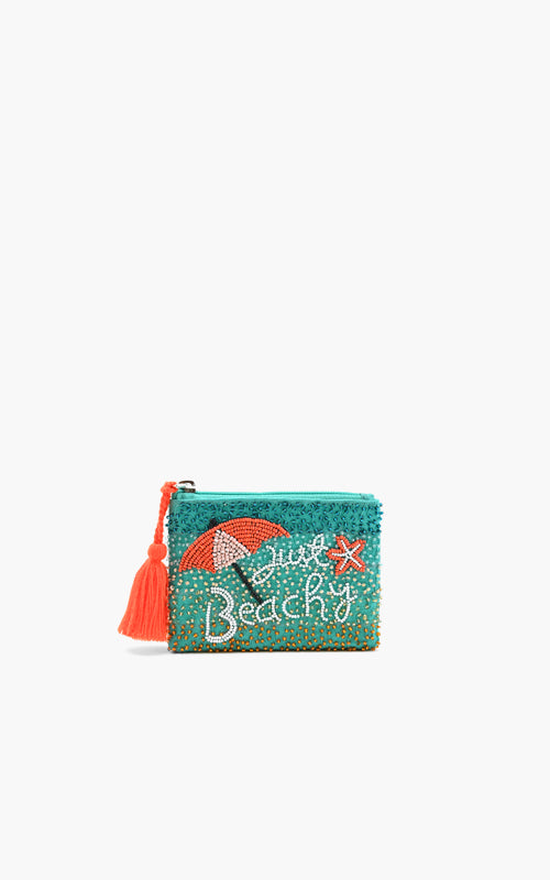 Set of 3 Beachy Coin Pouches