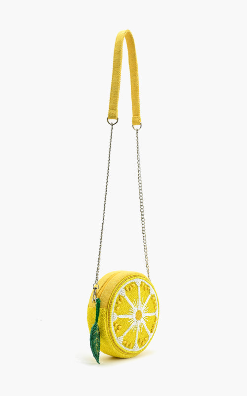 Make Lemonade Round Crossbody Bag