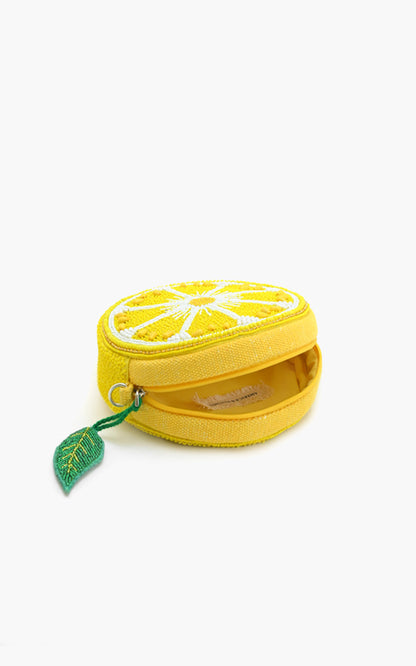 Make Lemonade Round Crossbody Bag