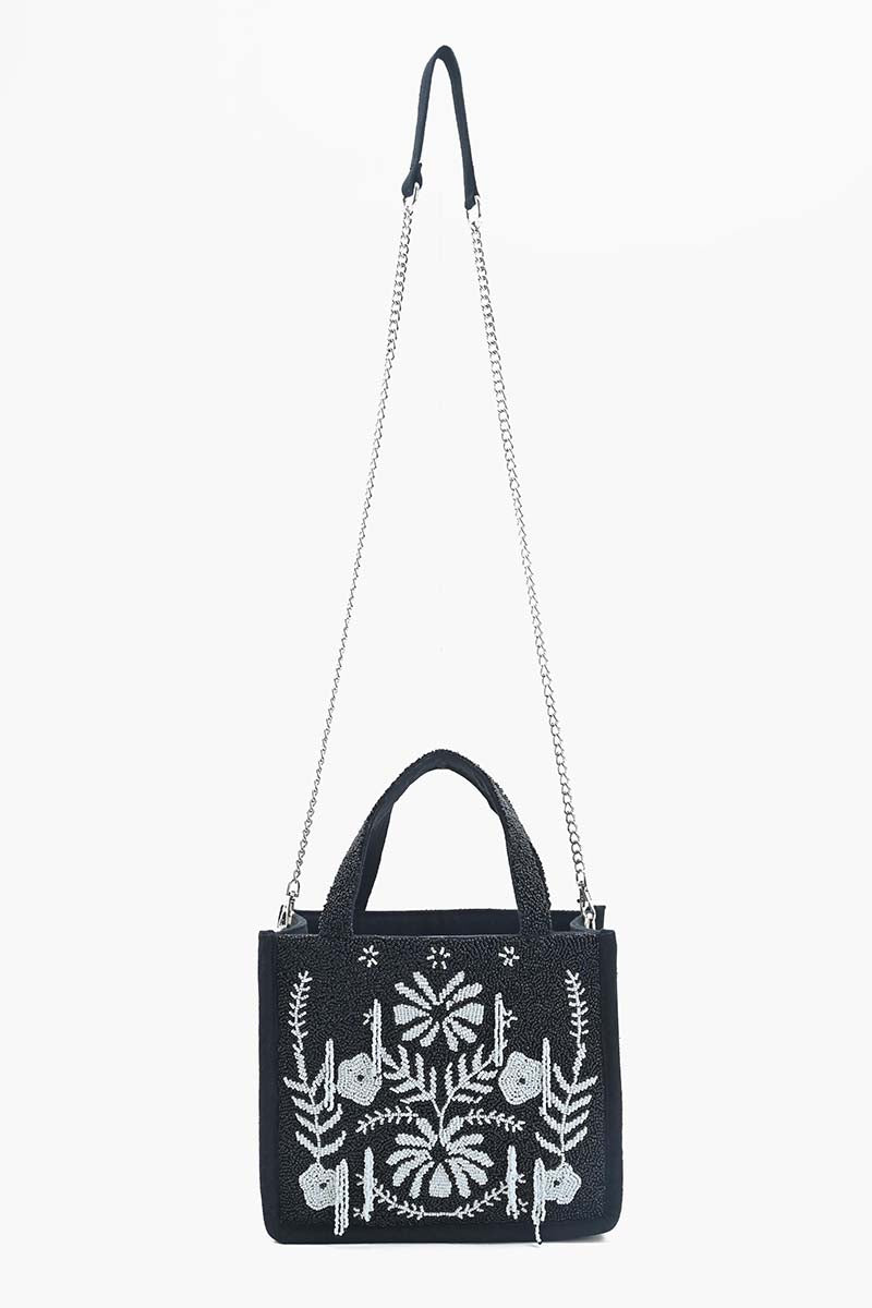 Nightfall Beaded Tote