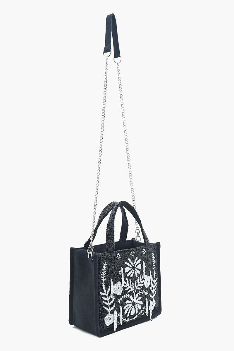 Nightfall Beaded Tote