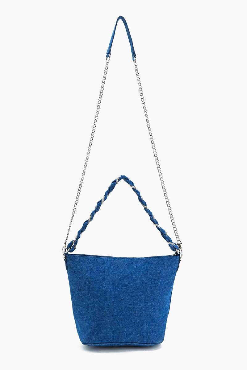 Blanc Bliss Beaded Bag