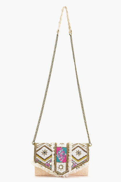 Deco Dream Embellished Clutch