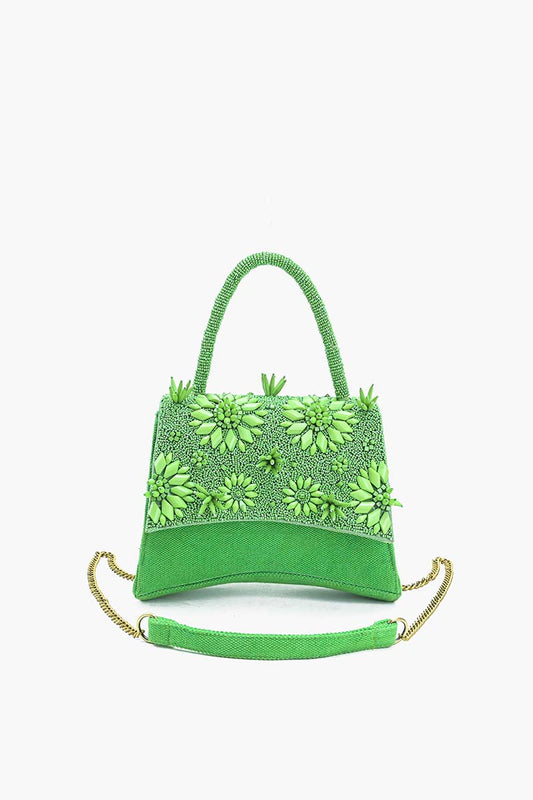 Sage Grove Wildflower Top Handle Bag