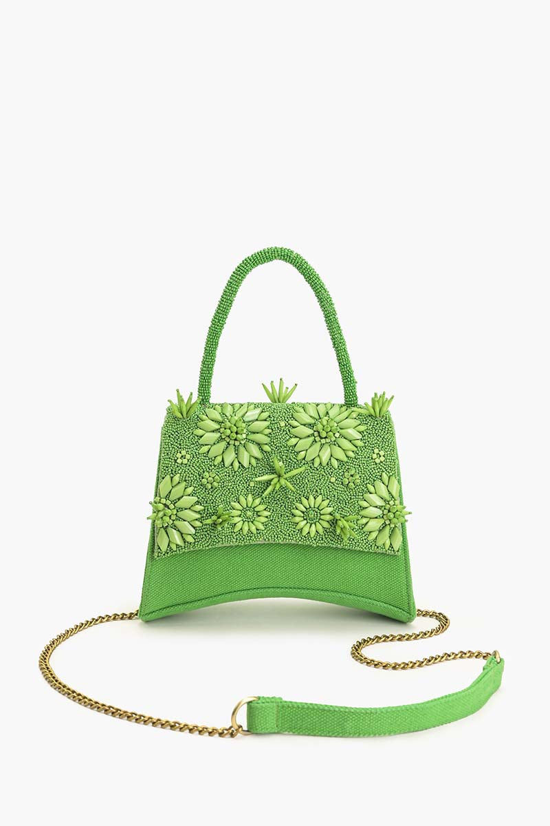 Sage Grove Wildflower Top Handle Bag