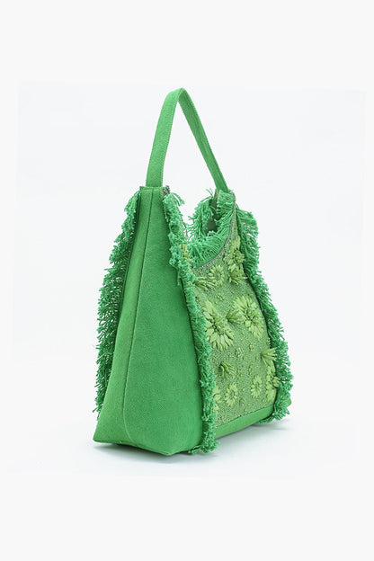 Sage Grove Wildflower Boho Trendy Bag