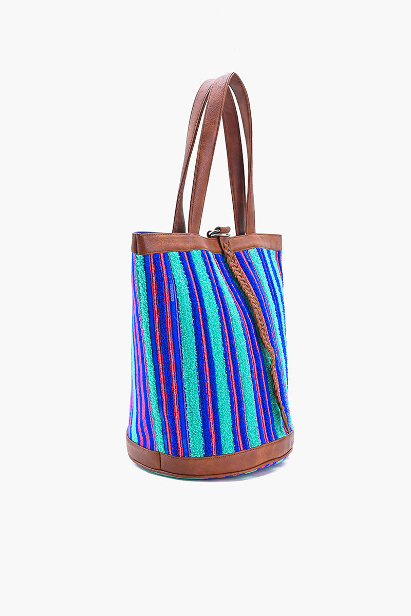 Canyon Stripe Nightfall Bucket Bag