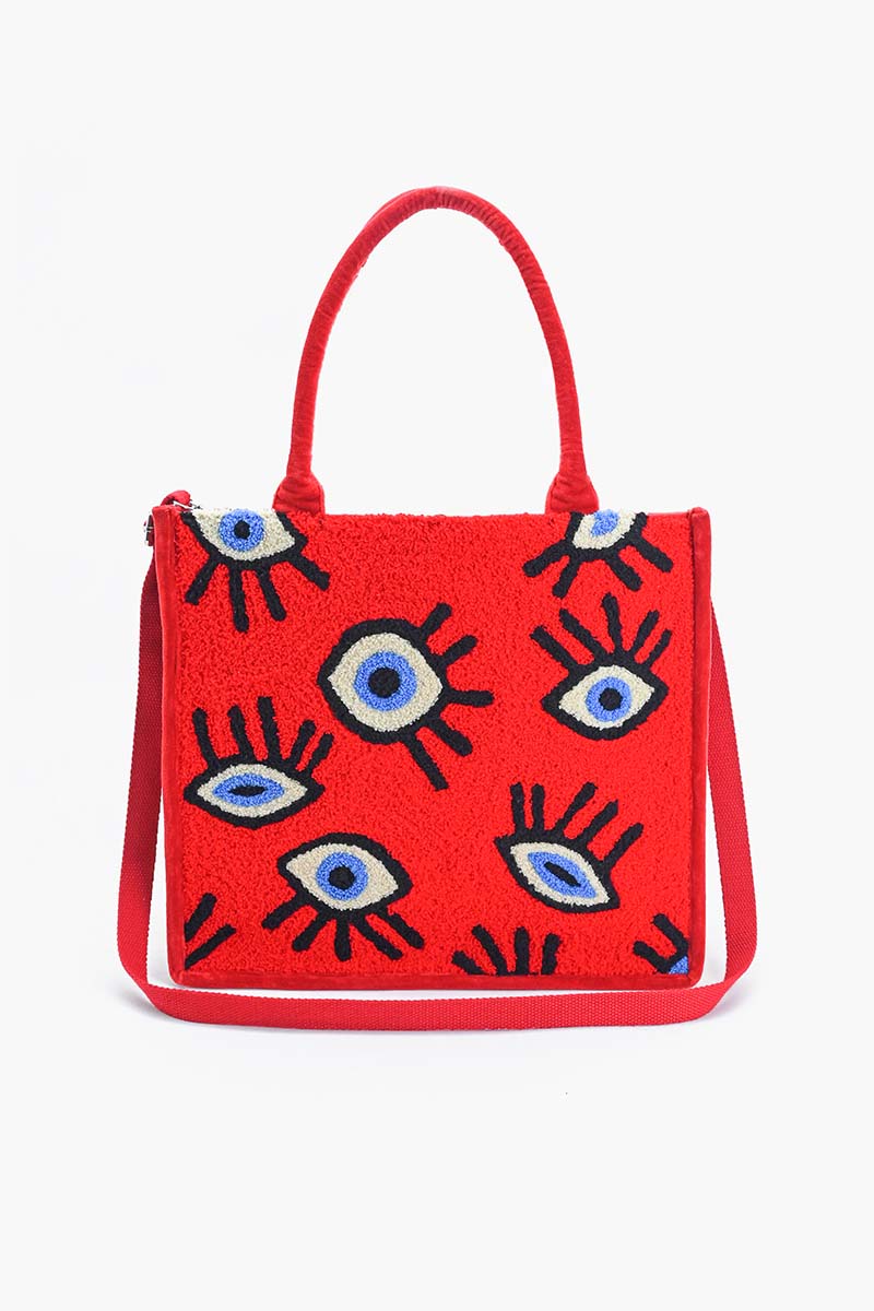 Ruby Whimsical Wonder Eye Tote