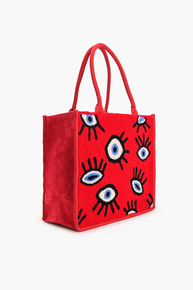 Ruby Whimsical Wonder Eye Tote