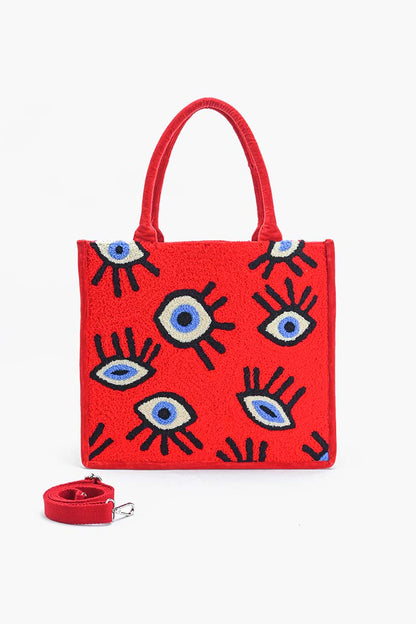 Ruby Whimsical Wonder Eye Tote